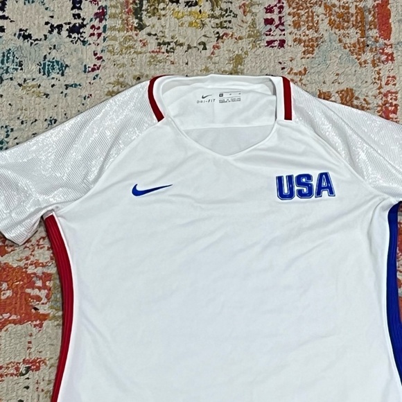 Women's USA Soccer Nike 2016 World Cup Soccer Jersey Shirt - Picture 3 of 12